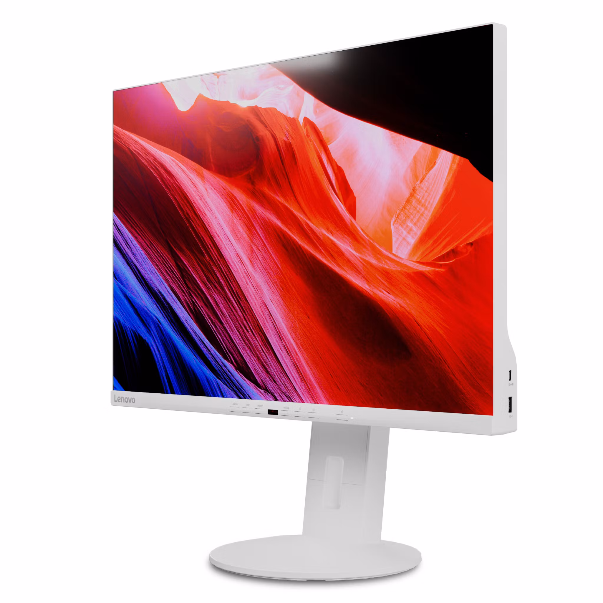 Lenovo C24d-20 LED display 24" 1920 x 1200 pixels Full HD Grey Monitor