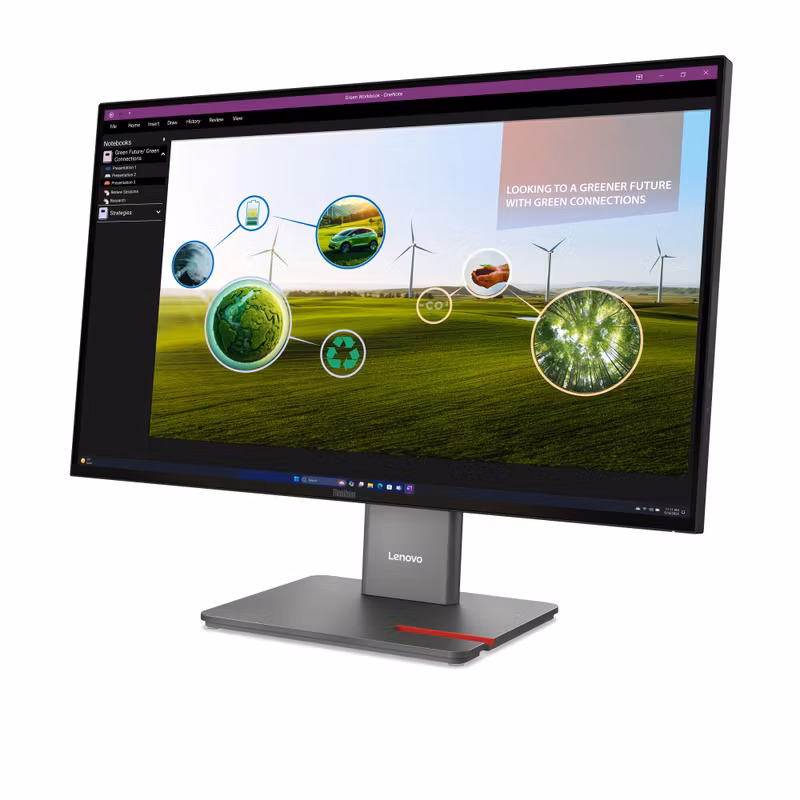 Lenovo ThinkVision P27Q-40 27" 2560 x 1440 pixels Quad HD Monitor
