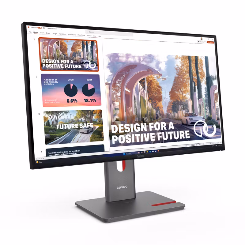 Lenovo ThinkVision P27QD-40 27" 2560 x 1440 pixels Wide Quad HD Monitor