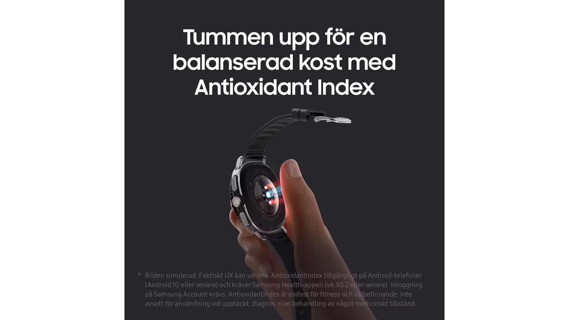 Samsung Galaxy Watch8 Classic BT 46mm Svart