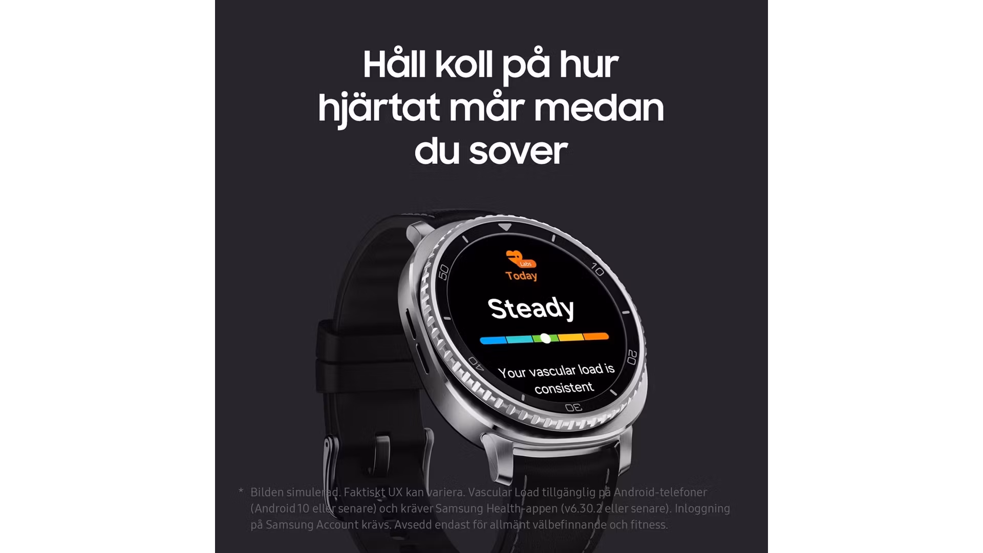 Samsung Galaxy Watch8 Classic BT 46mm Svart