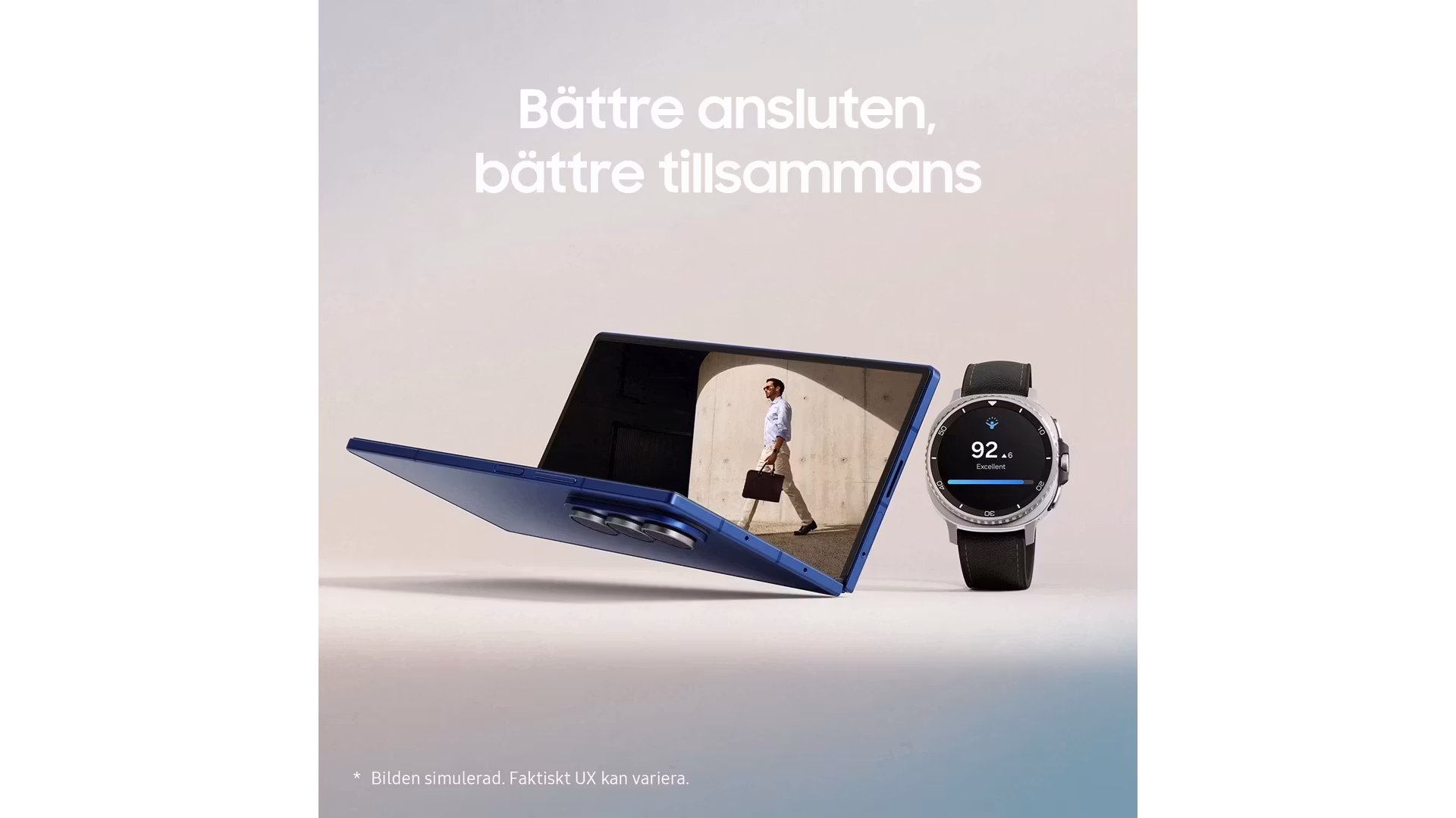 Samsung Galaxy Watch8 Classic BT 46mm Svart