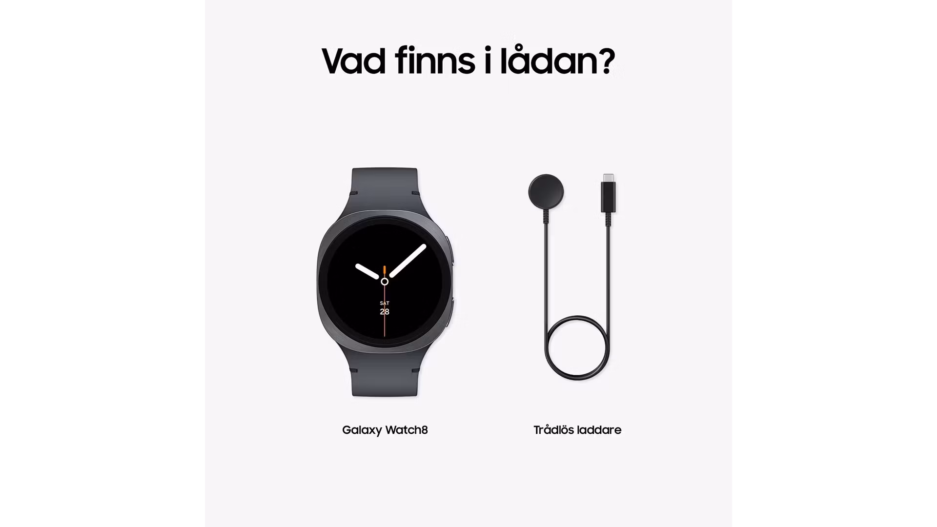 Samsung Galaxy Watch8 40mm BT Grafit