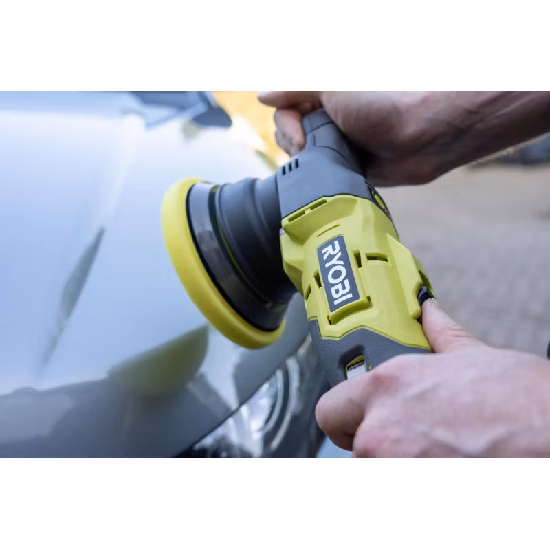 Ryobi R18P-0 One+ 18 V Polermaskin (utan batteri och laddare)