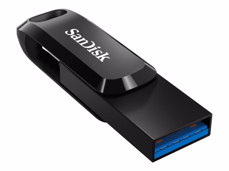 SanDisk Ultra Dual Drive Go 1TB USB 3.2 Gen 1 / USB-C USB-minne Svart