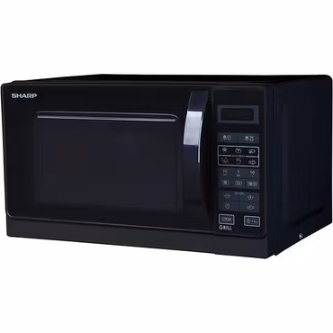 Sharp R-642(BK)W Mikrovågsugn med grill fristående Svart