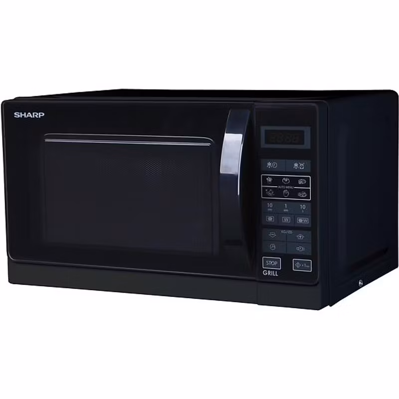 Sharp R-642(BK)W Mikrovågsugn med grill fristående Svart