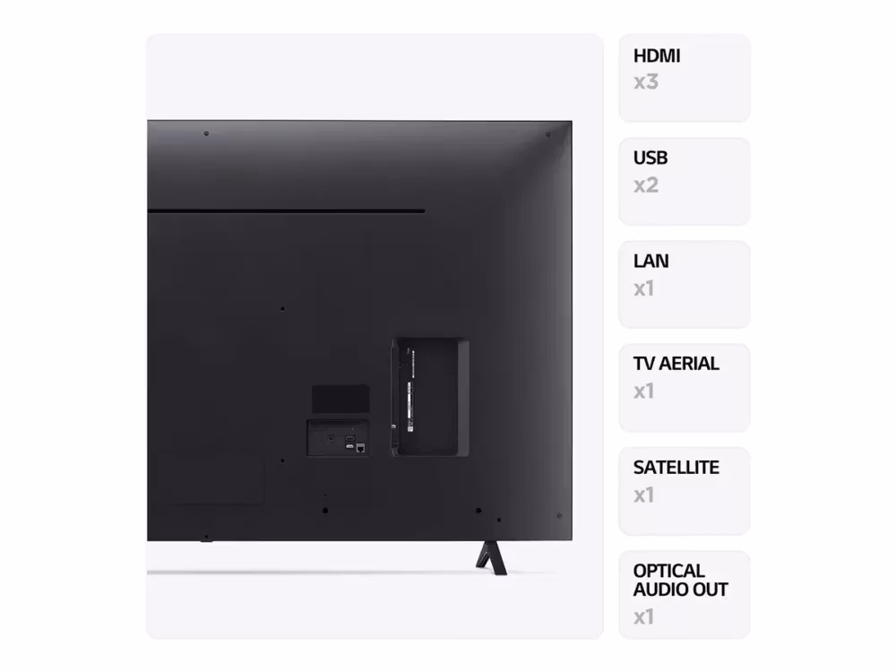 LG 50UR78006LK 50" 4K UHD LED-bakbelyst LCD TV Smart TV