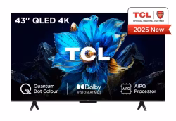 TCL 43P7K 43" 4K UHD LED-bakbelyst LCD TV QLED Smart TV