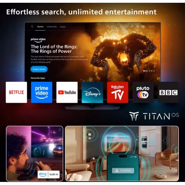 Philips 55OLED76012 55" 4K Ultra HD Ambilight Smart TV