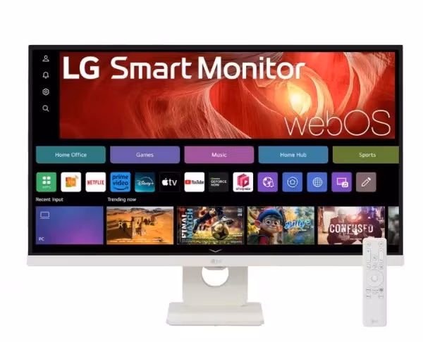 LG 27U731SA-W 27" IPS 3840 x 2160 (4K) HDMI Smart Monitor