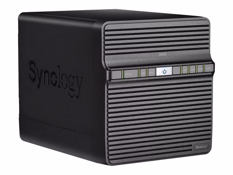 Synology DS423, NAS (svart)