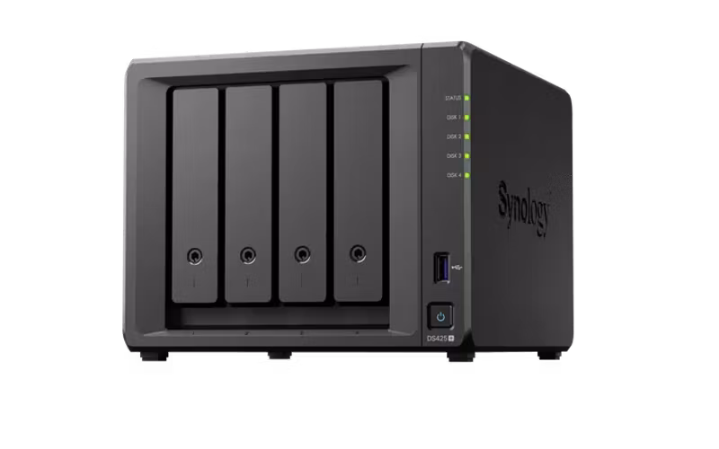 Synology DiskStation DS425+ Intel J4125 2GB 4Moduler NAS