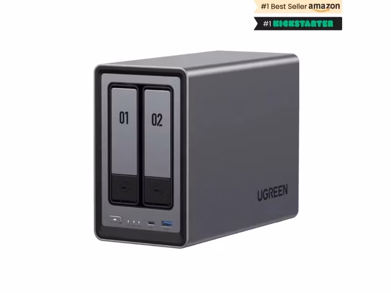 Ugreen NASync DXP2800 NAS System 2-Bay Kompakt Intel N N100 8 GB DDR5 0 TB UGOS Pro