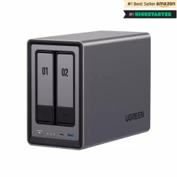 Ugreen NASync DXP2800 NAS System 2-Bay Kompakt Intel N N100 8 GB DDR5 0 TB UGOS Pro