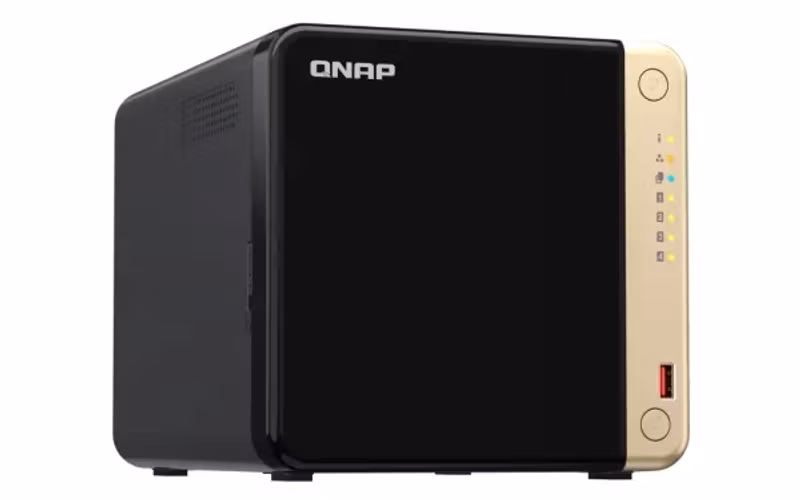 QNAP TS-464 4 fack SATA 6Gb/s NAS-server