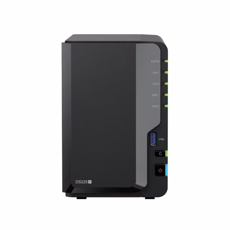 Synology DS225+ 2 Bay NAS Desktop Intel Celeron® J4125 2 GB DDR4