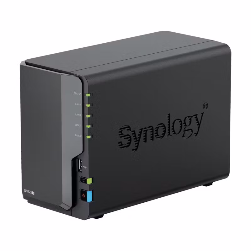 Synology DS225+ 2 Bay NAS Desktop Intel Celeron® J4125 2 GB DDR4
