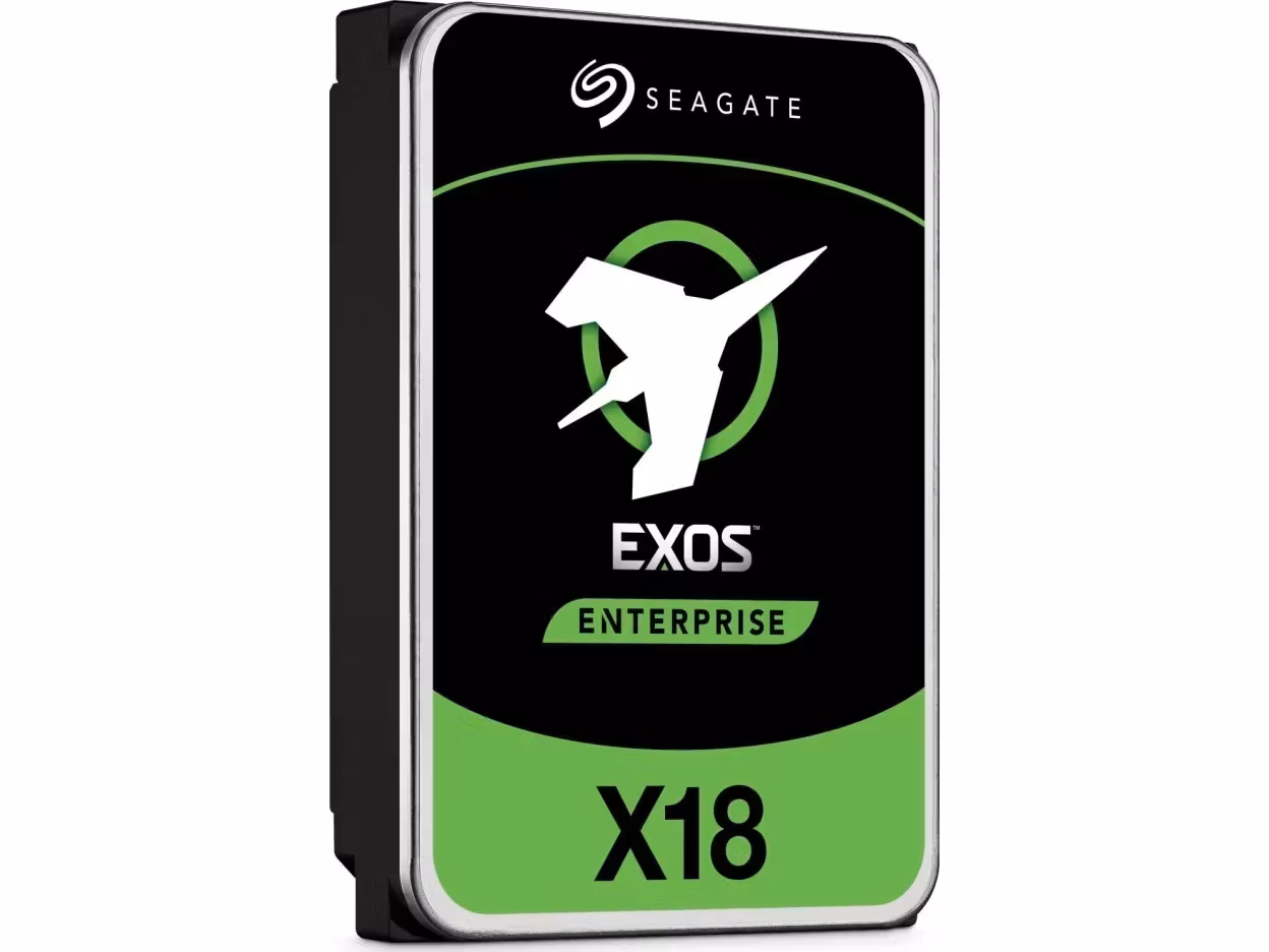 Seagate Exos X18 Hårddisk ST12000NM000J 12TB SATA-600 7200rpm