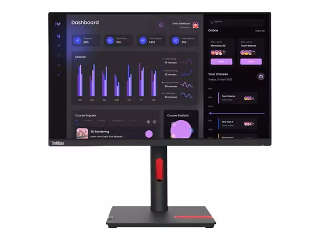 Lenovo ThinkVision T24i-30 23.8" IPS 1920 x 1080 (Full HD) Monitor