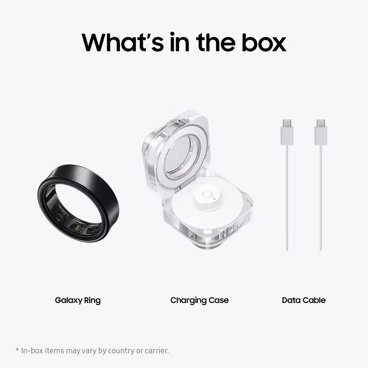 Samsung Galaxy Ring smart ring storlek 5 Titanium Svart