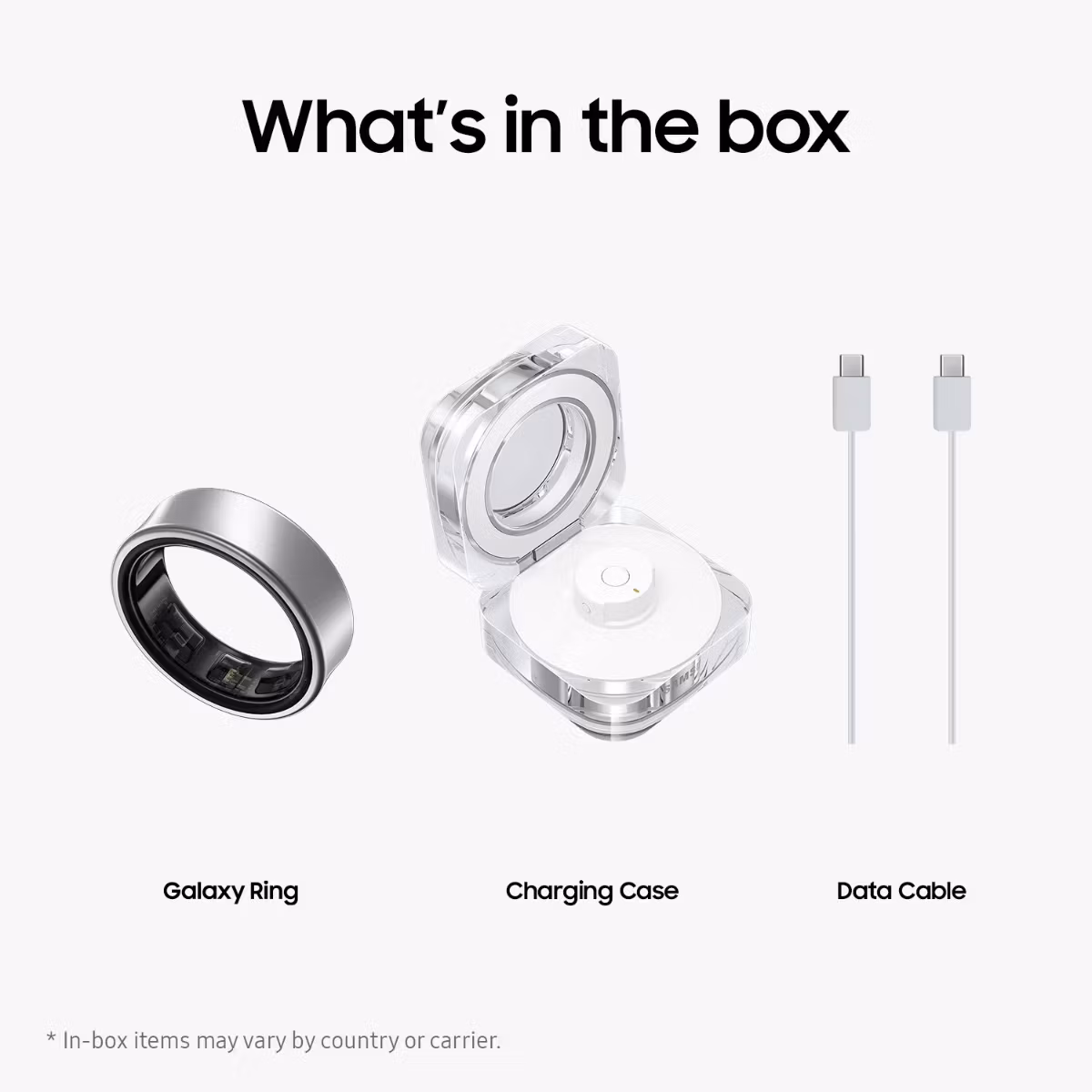 Samsung Galaxy Ring smart ring storlek 5 Titanium Silver