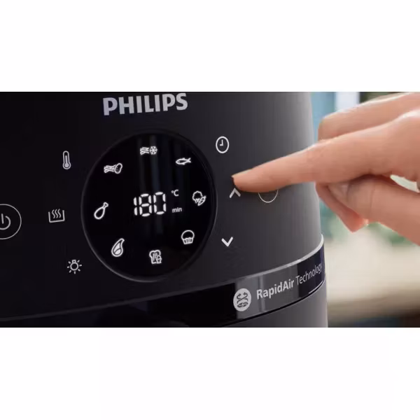 Philips 2000 Series NA221 Airfryer 1.5kW Svart