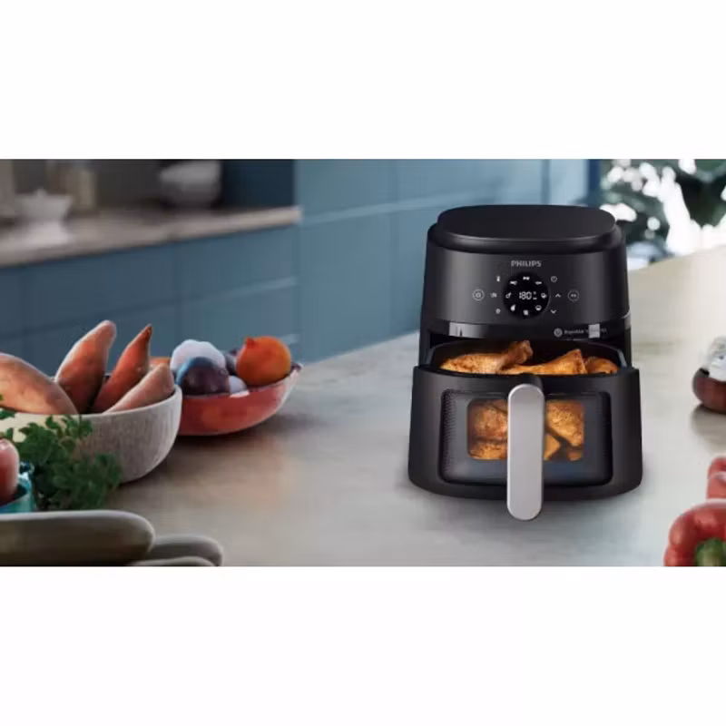 Philips 2000 Series NA221 Airfryer 1.5kW Svart