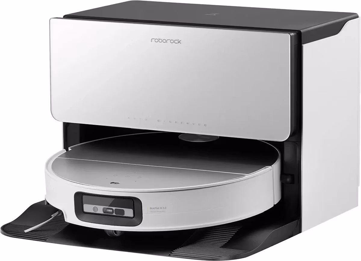 Roborock Saros 10 Robotdammsugare Vit