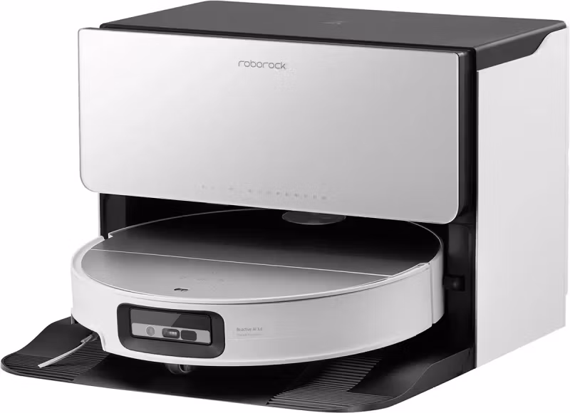 Roborock Saros 10 Robotdammsugare Vit