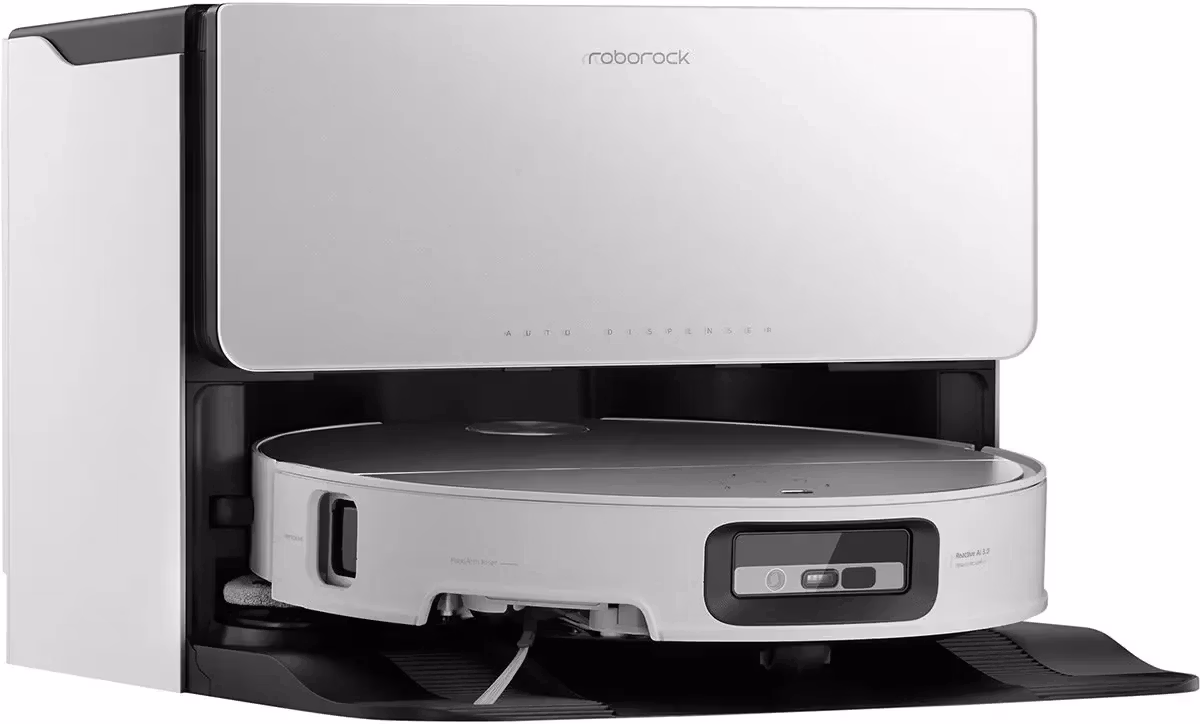 Roborock Saros 10 Robotdammsugare Vit