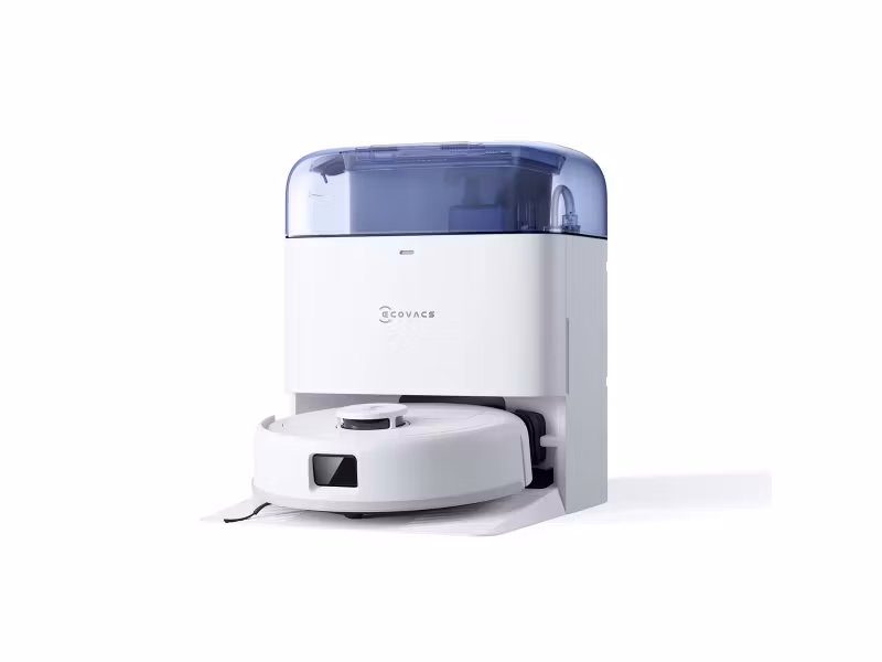 Ecovacs Robotdammsugare Deebot mini Blue Vit