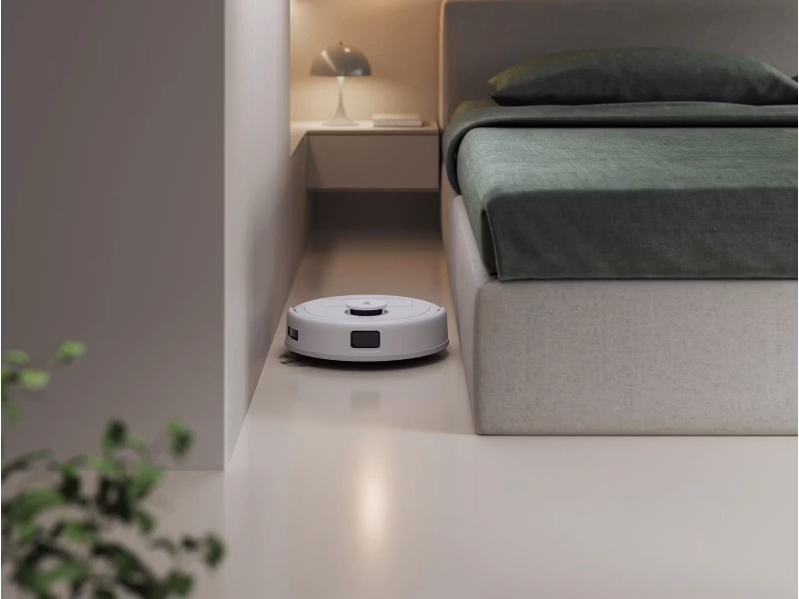 Ecovacs Robotdammsugare Deebot mini Blue Vit