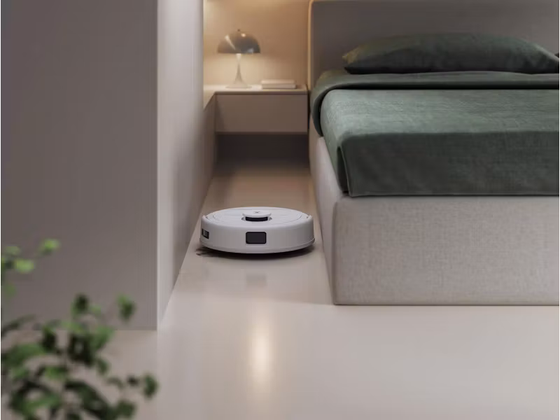 Ecovacs Robotdammsugare Deebot mini Blue Vit