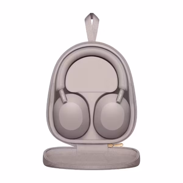 Sony WH-1000XM5 trådlösa brusreducerande hörlurar Smoky Pink