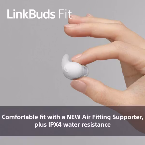 Sony LinkBuds Fit Trådlös In-ear Hörlurar Svart