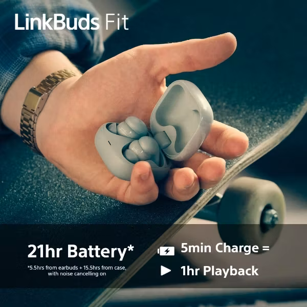Sony LinkBuds Fit Trådlös In-ear Hörlurar Svart