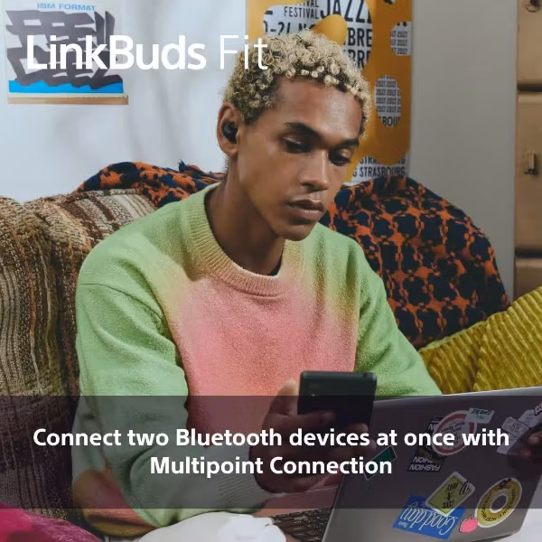 Sony LinkBuds Fit Trådlös In-ear Hörlurar Svart