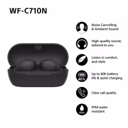 Sony WF-C710N True Wireless In-ear svart