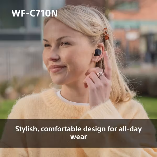 Sony WF-C710N True Wireless In-ear svart
