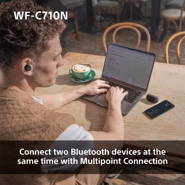 Sony WF-C710N True Wireless In-ear svart