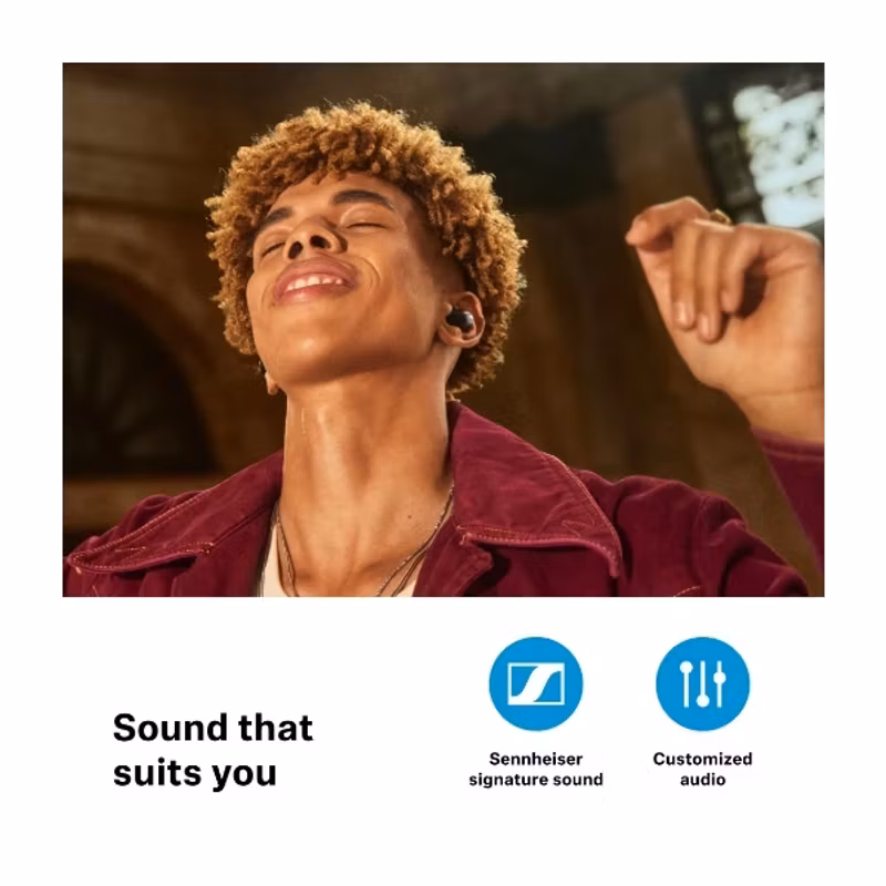 Sennheiser Accentum True Wireless In-ear Svart