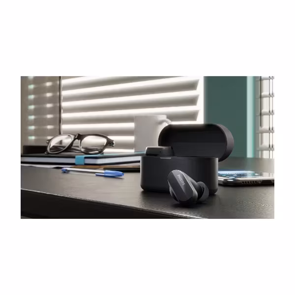 Philips TAT3508BK True Wireless hörlurar In-ear svart