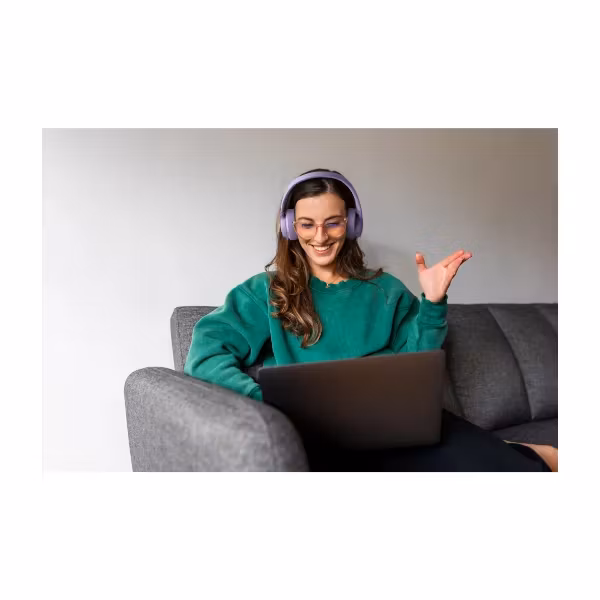 JBL Tune 770Nc trådlösa brusreducerande hörlurar lila