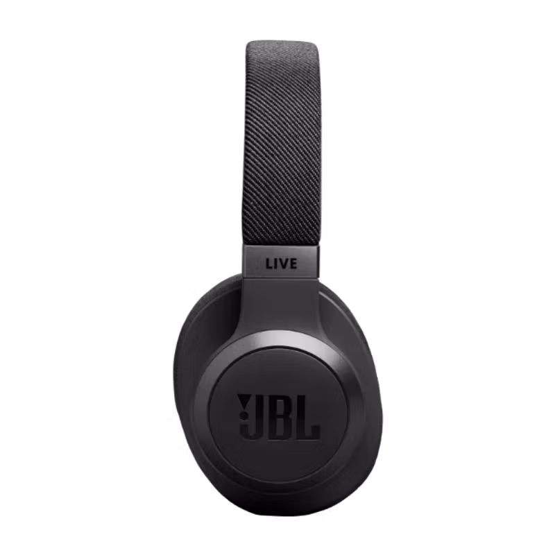 JBL Live 770 trådlösa Over-Ear brusreducerande hörlurar Svart