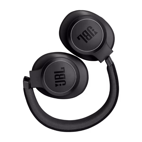 JBL Live 770 trådlösa Over-Ear brusreducerande hörlurar Svart