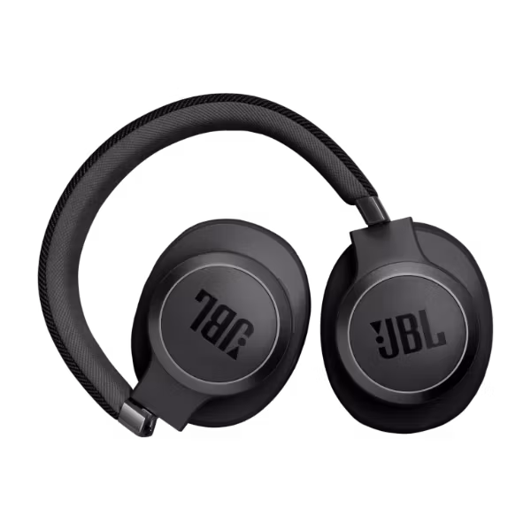 JBL Live 770 trådlösa Over-Ear brusreducerande hörlurar Svart