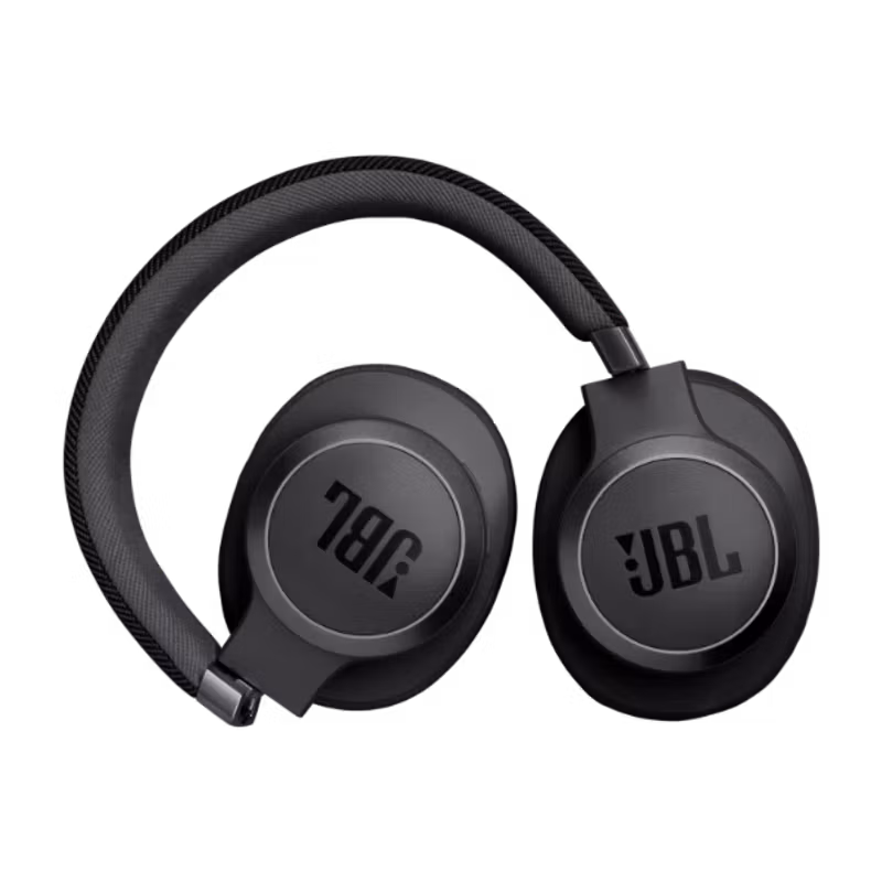 JBL Live 770 trådlösa Over-Ear brusreducerande hörlurar Svart