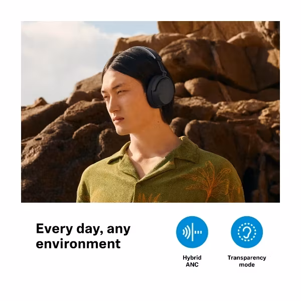 Sennheiser Accentum Wireless Over Ear Hörlurar Svart