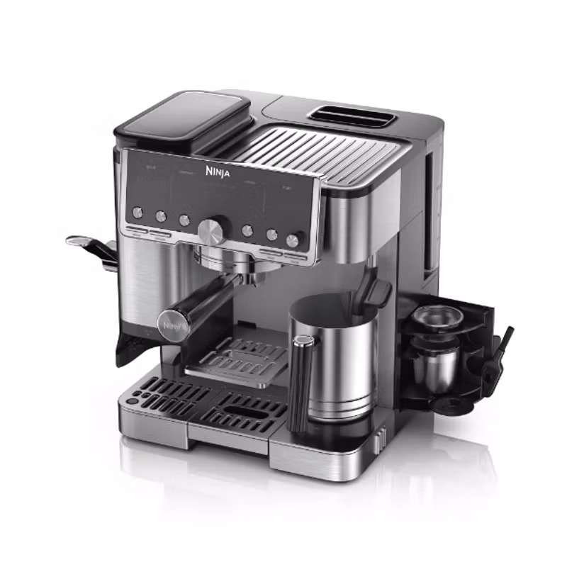 Ninja ES701EU Luxe Semiautomatisk kaffemaskin Rostfritt